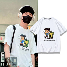 NCT李马克同款周边SOLO专辑应援服The Firstfruit短袖T恤男女上衣