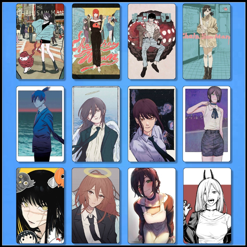 电锯人三鹰朝玛奇玛蕾塞卡贴