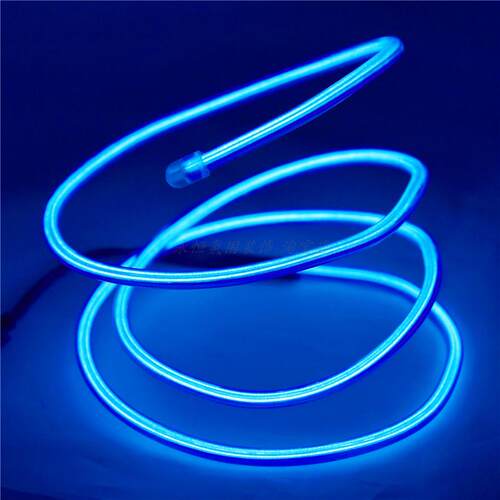 铁丝冷光线DIY夜光条氛围装饰荧光线塑形发光线港式幼教手工灯线