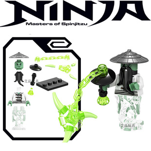 杨大师新款双面幻影忍反派摩罗风系大师幽灵面具E先生人仔玩具男9