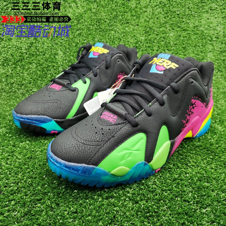 REEBOK男篮球鞋低帮坎普限量合作