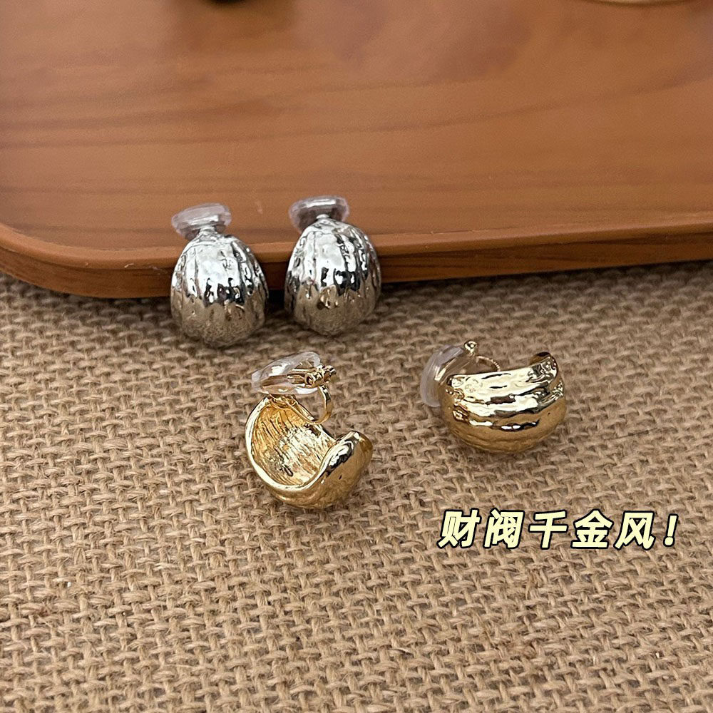 【高智穿搭】财阀千金金属耳夹