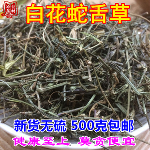 500g白花蛇舌草 新鲜干货百花蛇舌草包邮 可搭配半枝莲煎药泡茶水