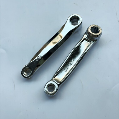 152型16x16四方孔商用健身车动感单车曲柄摆臂脚拐配件全长182mm