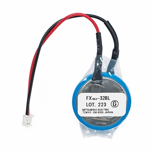 MAXELL FX3U-32BL三菱PLC电池3V全新原装FX3U/5U/3G进口CR2450HR