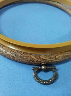 台湾进口绣花绷子复古绣架绣绷