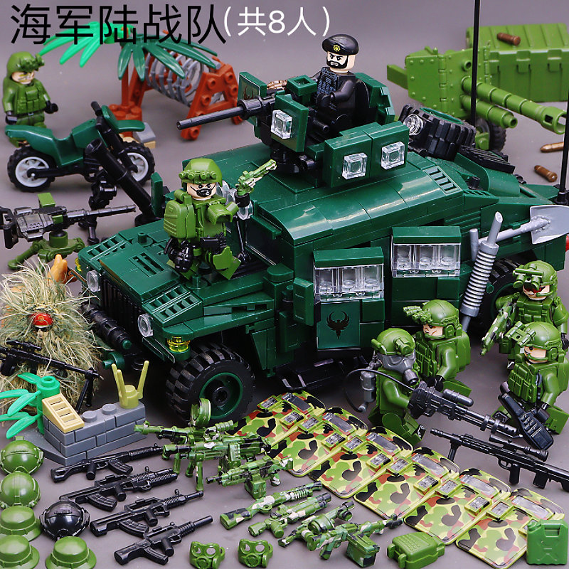 悍马车特警托比狮益智玩具