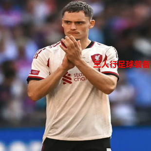 定制25-26利物浦球衣客场4号范迪克球员版11萨拉赫66阿诺德足球服