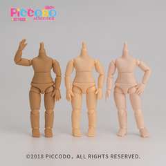 Piccodo皮可哆现货 正版body9素体p9可动人偶12分bjd身体GSC ob11