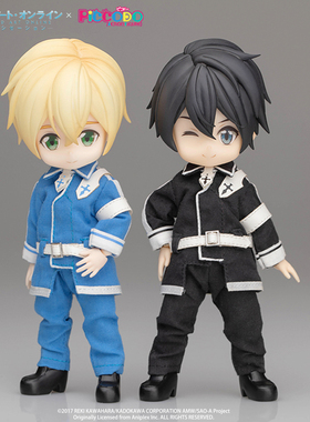 Piccodo现货 刀剑神域 桐人 优吉欧  body9 可动换装人偶娃娃手办