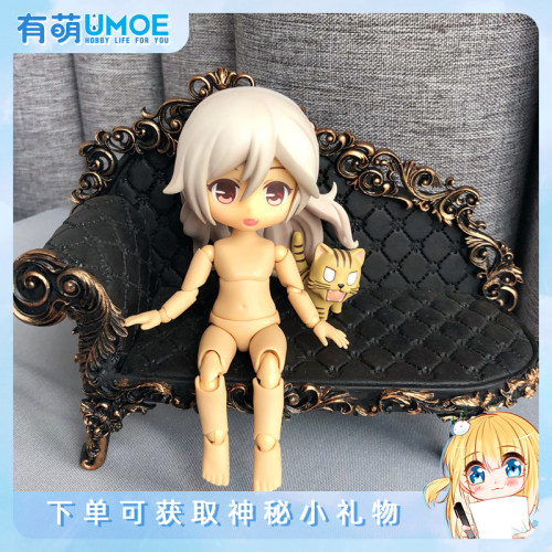 手办摆件日烧肌素体旧版可动人偶