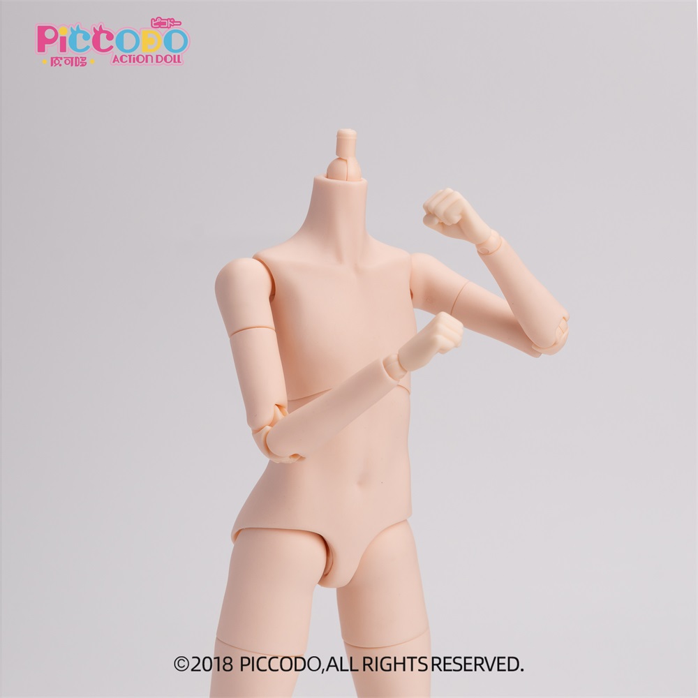 Piccodo现货 原创正版P20素体手组脚组body20配件可动人偶bjd12分 模玩/动漫/周边/娃圈三坑/桌游 BJD/SJD/胶皮/OB娃娃 原图主图