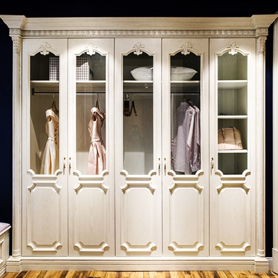 定制露水河e0级衣柜橱柜酒柜衣帽间卧室推拉门全屋家居具组合整体