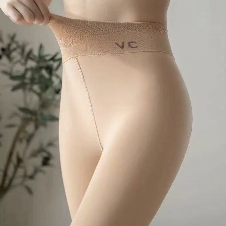 VC水光袜光腿秋冬新款女裸感加绒丝袜光腿连裤袜防勾丝打底袜