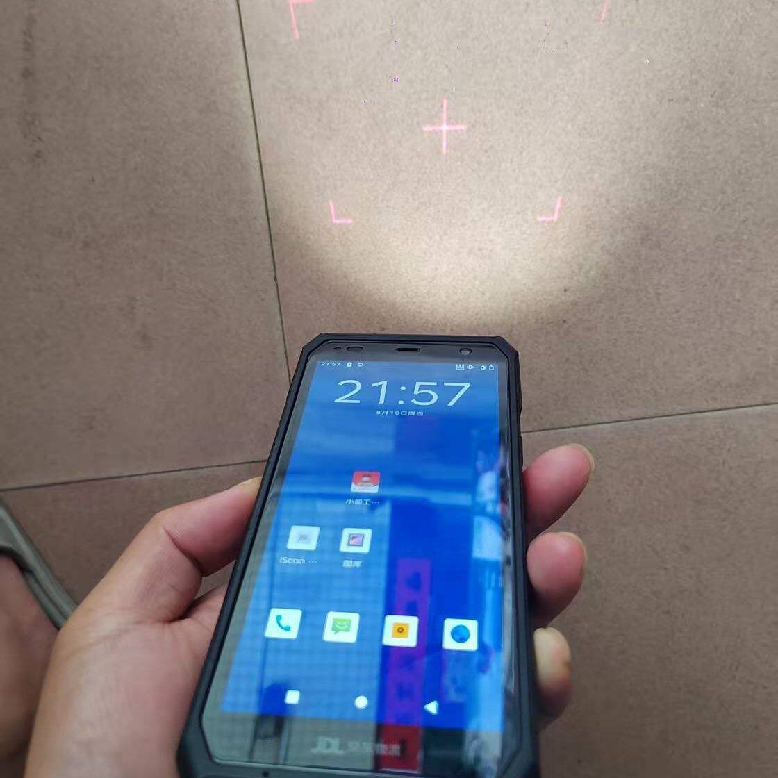爱咚X2P京东快递小哥工作台,京象APP工业手机扫描枪