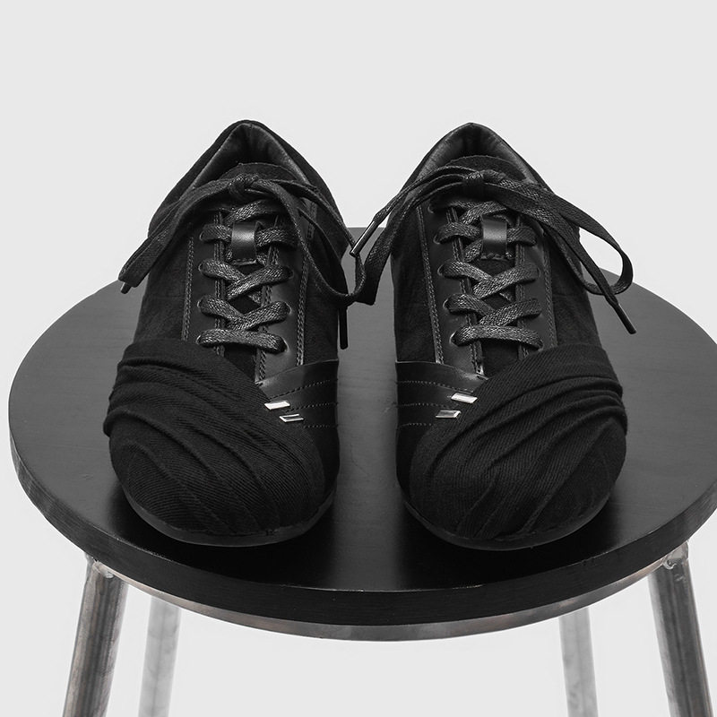 香港正品黑色德训鞋男女复古百搭休闲圆头系带情侣鞋平底鞋高级感,流行男鞋,德训鞋,淘宝优惠券,粉丝福利购,淘宝优惠卷