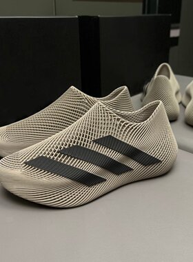 官方正品3D打印洞洞鞋男女款2026爆款透气一脚蹬懒人鞋户外涉水鞋