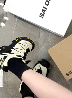 莆田高端XT6-Quest户外徒步登山鞋小蜜蜂夏季运动男鞋新款休闲鞋