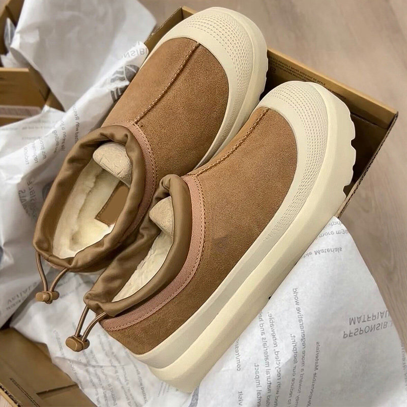 桑坡羊皮毛一体雪地靴冬季新款户外厚底加绒防水防滑低帮彩壳棉鞋,流行男鞋,时尚雪地靴,淘宝优惠券,粉丝福利购,淘宝优惠卷