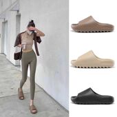 官方OG 情侣男女一字拖 2026新款 YEEZY广椰子拖鞋 女厚底踩屎感夏季