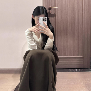 可机洗 羊毛扬子纱亨利V领修身显瘦针织打底衫多色