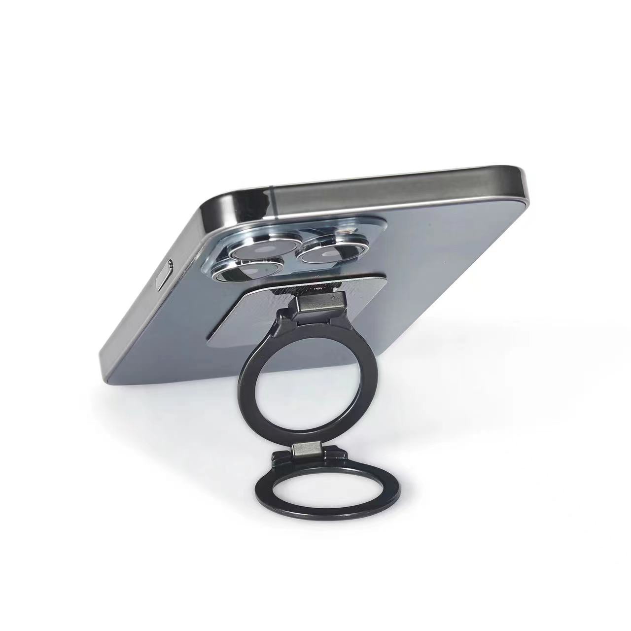 金属手机支架桌面便携指环扣背贴懒人床上直播拍摄照支撑架子旋转