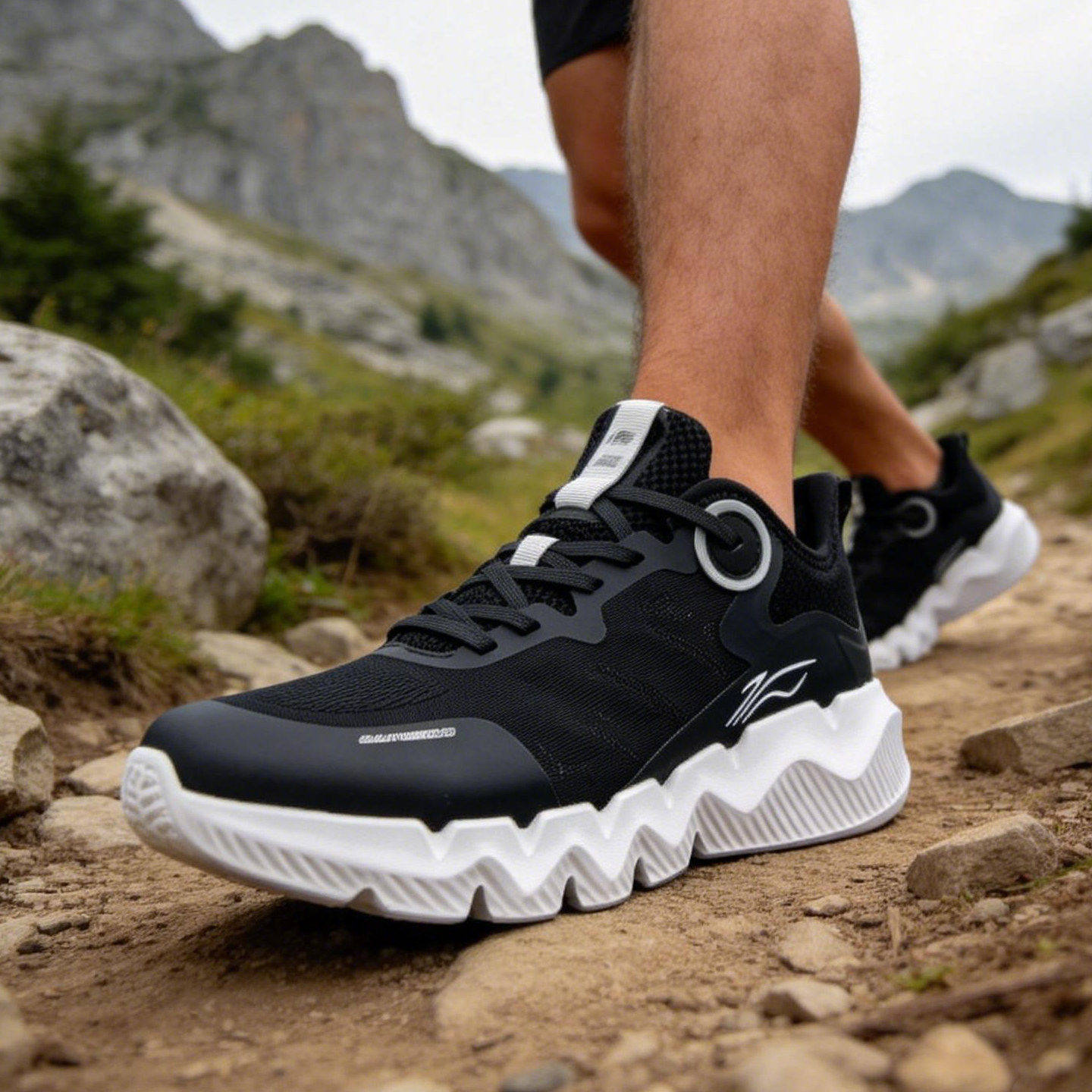 美骆世家男鞋户外夏季耐磨透气越野防滑休闲运动鞋徒步登山鞋6829