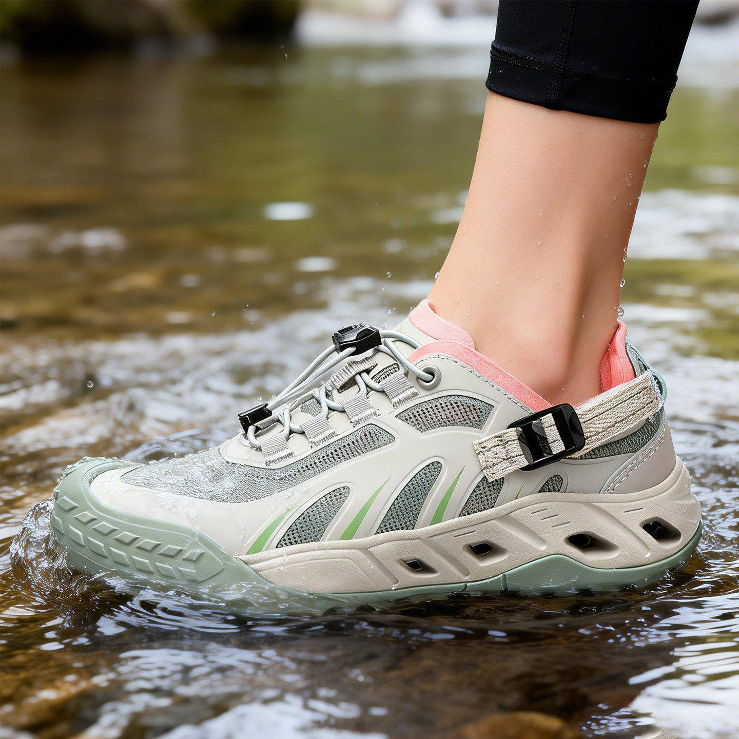 美骆世家溯溪鞋女款速干涉水鞋防滑透气户外登山赶海沙滩鞋男夏季