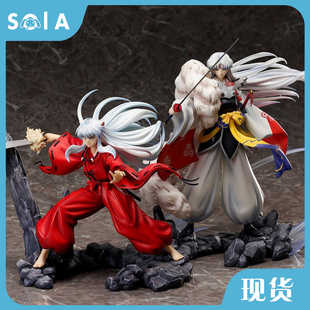 正版现货 HobbyMax 犬夜叉 杀生丸 天生牙 杀殿 1/7 日版手办