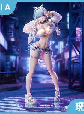 正版现货 Bibi Buttons T-TRACK 近未来猫又 MIU 1/6 手办