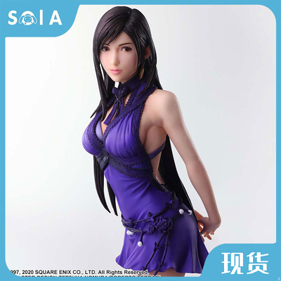 SE最终幻想7蒂法礼服手办