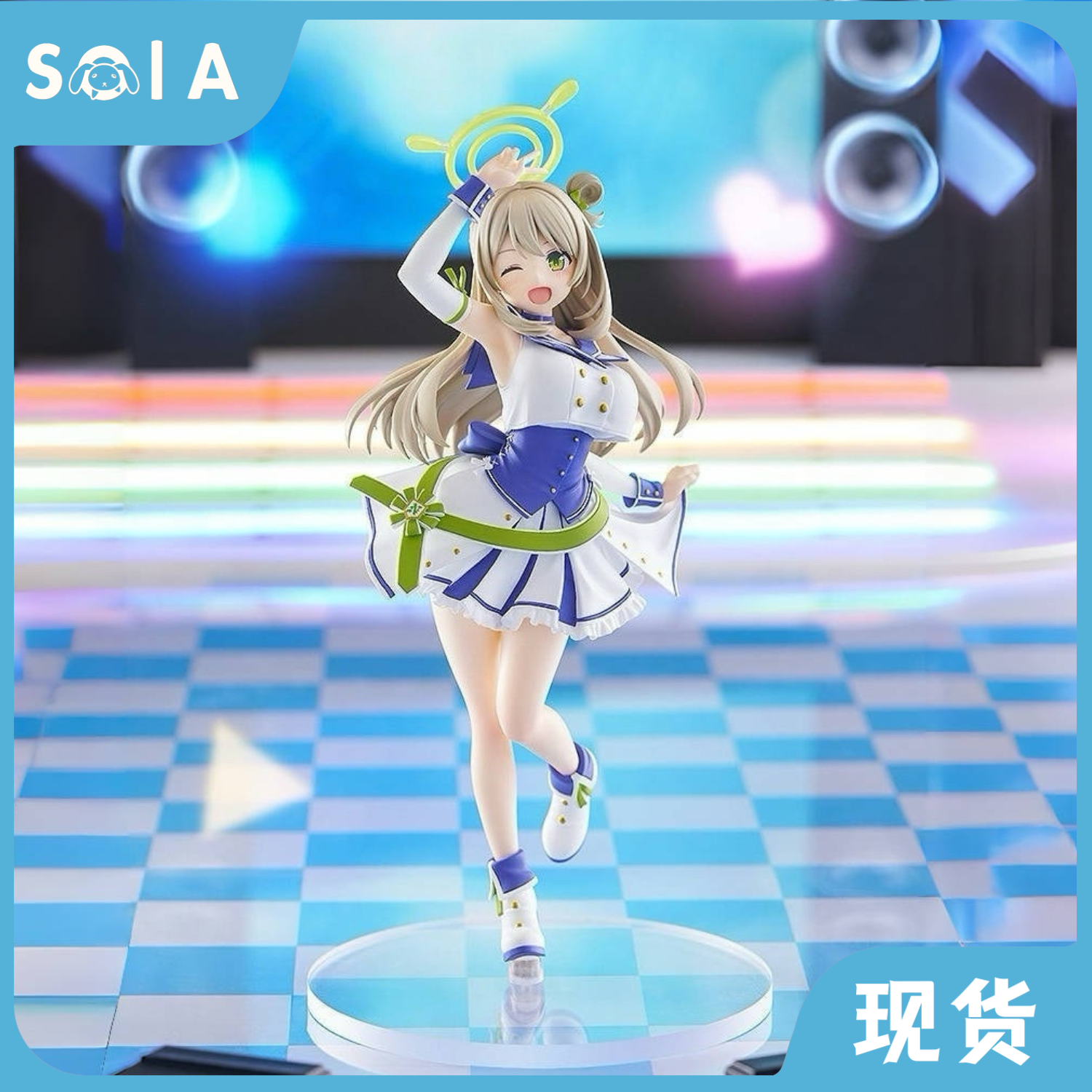 蔚蓝档案十六夜野宫手办