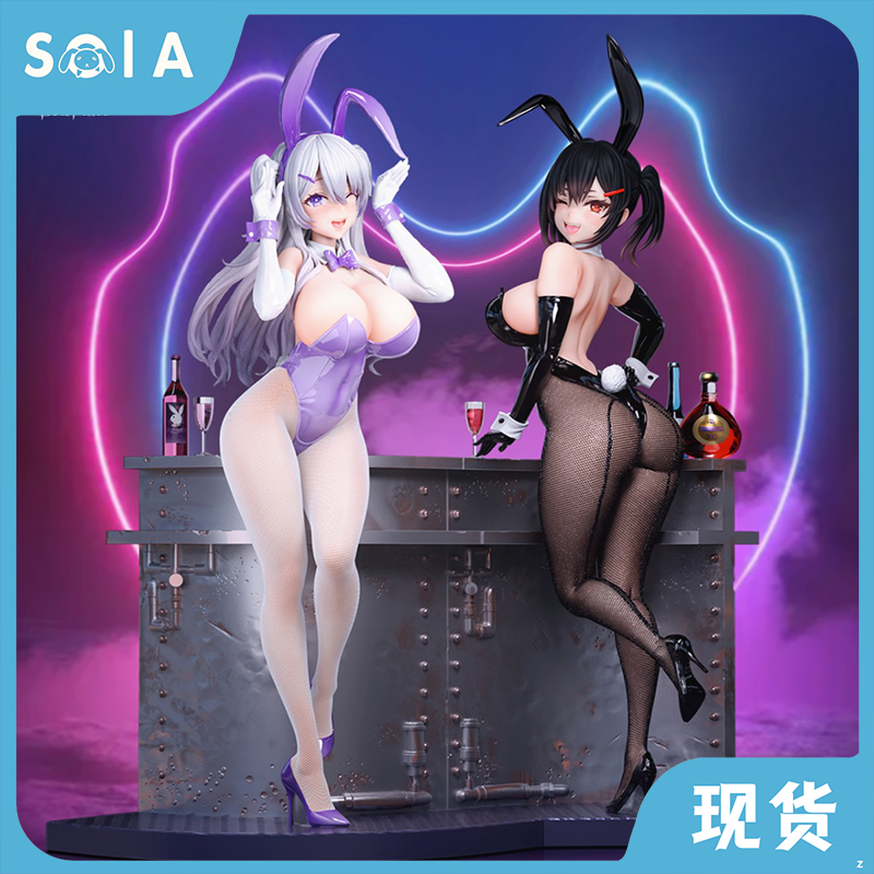 BearPanda兔女郎汐娅凛温感手办