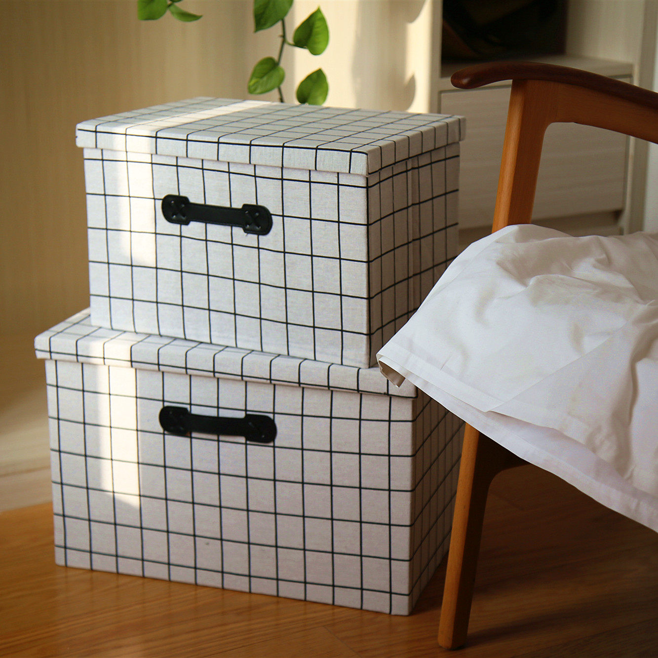 北欧布艺学生书箱特大号有盖折叠收纳箱盒筐宿舍整理箱棉被储物箱|ruв категории получать отделка, семьи, хранения приборов, коробка для хранения, ящик - от Buy2taobao.com для оказания профессиональной услуги покупки агента Taobao