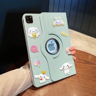 适用于荣耀magicpad2保护壳360旋转式横竖支架12.3英寸玉桂狗Diy公仔荣耀GTPro防摔全包款12.3英寸平板保护壳