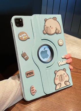 华为matepad旋转式保护套MatePadSE/Pro/华为C5平板10.4/11/11.5/12.6英寸360支架荣耀7防摔全包款平板保护壳