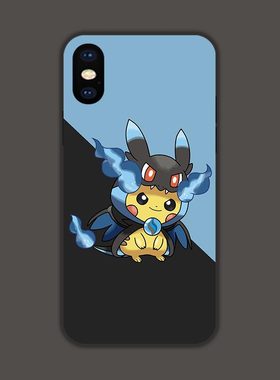 Mega喷火龙皮卡丘适用iPhone16硅胶14/12/13苹果15ProMax手机壳全包XS宝可梦华为荣耀OPPO小米VIVO安卓保护壳