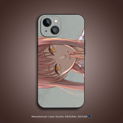 玛奇玛电锯人手机壳适用苹果16小米15华为14荣耀X30液态硅胶VIVO动漫二次元OPPO磁吸降解iPhone17ProMax防摔