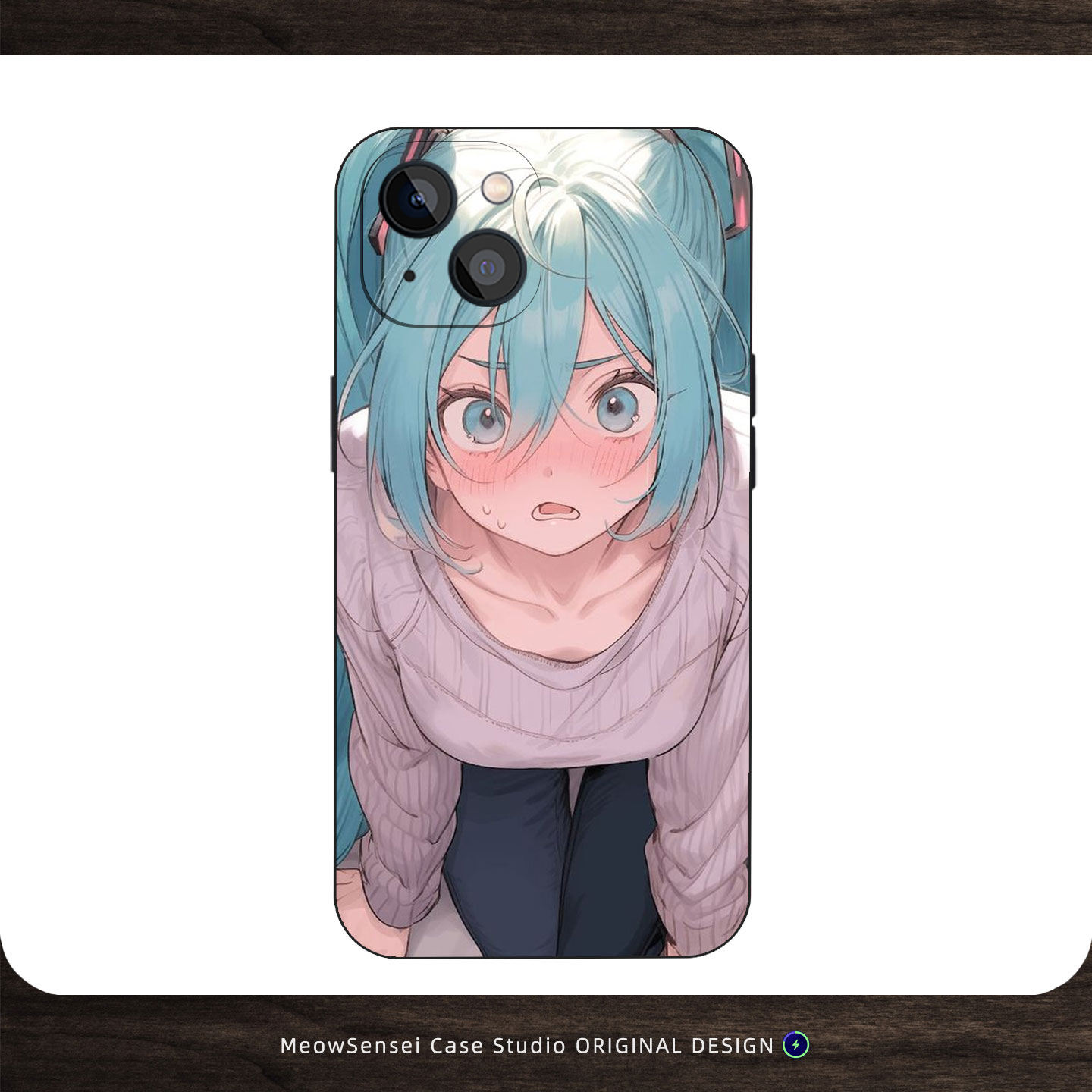 日系软萌害羞原宿ins风少女磨砂硅胶手机壳动漫周边适用iPhone17ProMax苹果16小众个性二次元防摔磁吸保护套
