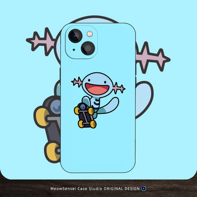 可爱乌波宝可梦简约手机壳适用