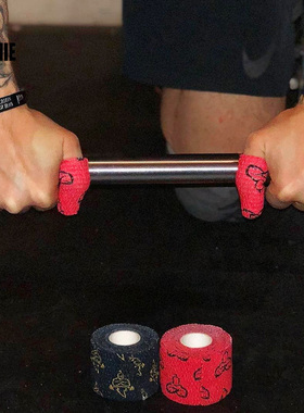 活出真我 crossfit 举重护指绷带防滑拇指套护关节健身硬拉助力带