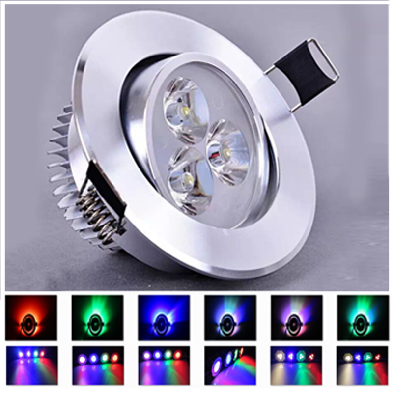 低压七彩客厅酒吧天花灯