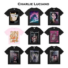 Luciano短袖 Charlie 印花卡通情侣t恤男女CL短袖