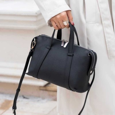 普洛克正品皮包包女士新款高级感小众轻奢真皮手提枕头包女斜挎包