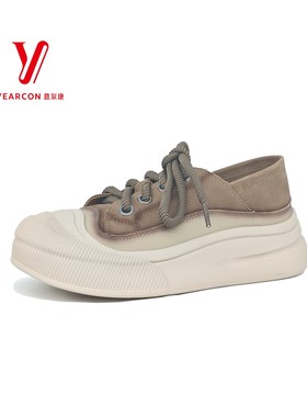 意尔康2025板鞋5171DD27161Y复古秋季百搭休闲鞋舒适女鞋新款厚底