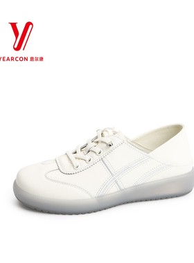 意尔康鞋子舒适女鞋时尚款5171AD08327Y新款松紧带一2025秋季脚蹬