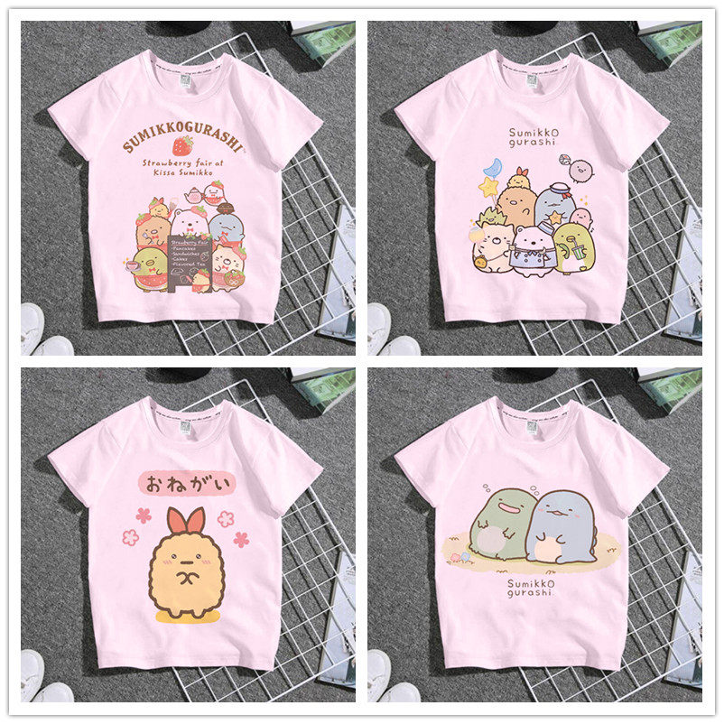 新款动漫角落生物夏季可爱卡通童装短袖 男女儿童圆领T恤亲子装潮,童装/婴儿装/亲子装,T恤,淘宝优惠券,粉丝福利购,淘宝优惠卷