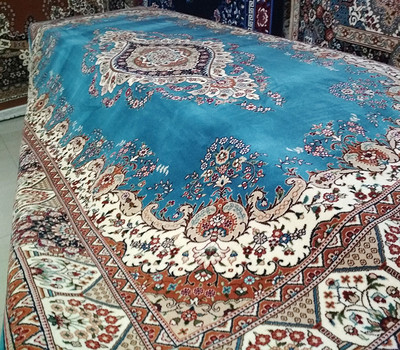 新品民族特色和田纯羊毛地毯客厅卧室大地毯五平方包快速