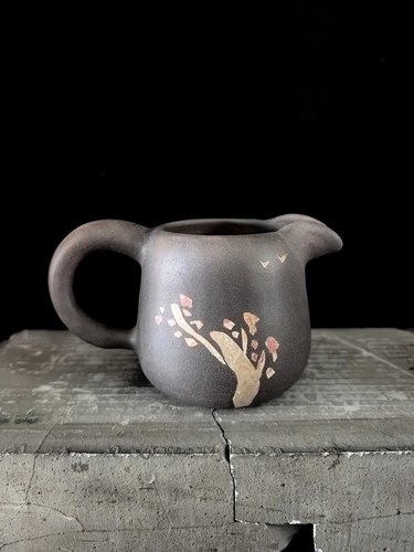 云南建水紫陶公道杯厂家直销 李半根老师作品 小公道杯 200cc