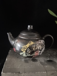 云南建水紫陶茶壶厂家直销 灯笼壶1 陈绍康大师 全手工